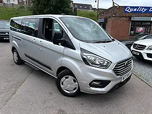 Used 2022 Ford Tourneo Custom Leader Shuttle Silver - Interior and Exterior details 2