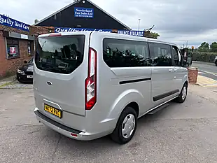Used 2022 Ford Tourneo Custom Leader Shuttle Silver - Interior and Exterior details 8