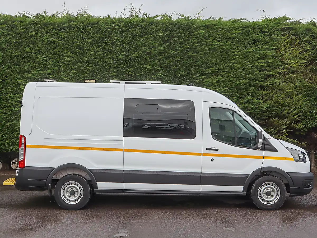 Used 2022 Ford Transit 350 FWD Leader White - Interior and Exterior details 2