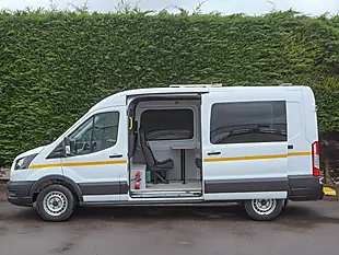 Used 2022 Ford Transit 350 FWD Leader White - Interior and Exterior details 8