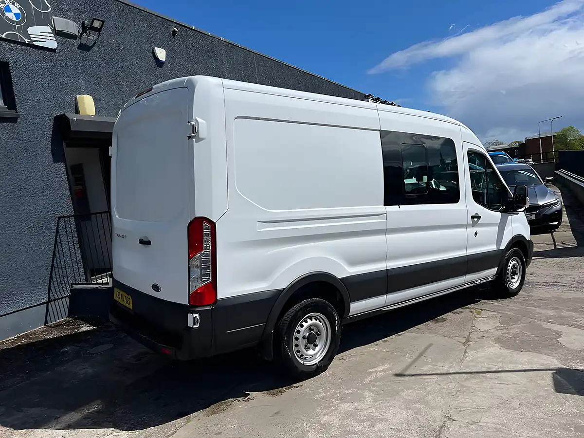 Used 2022 Ford Transit 350 Leader Crew White - Interior and Exterior details 4