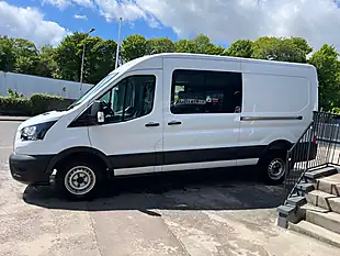 Used 2022 Ford Transit 350 Leader Crew White - Interior and Exterior details 6