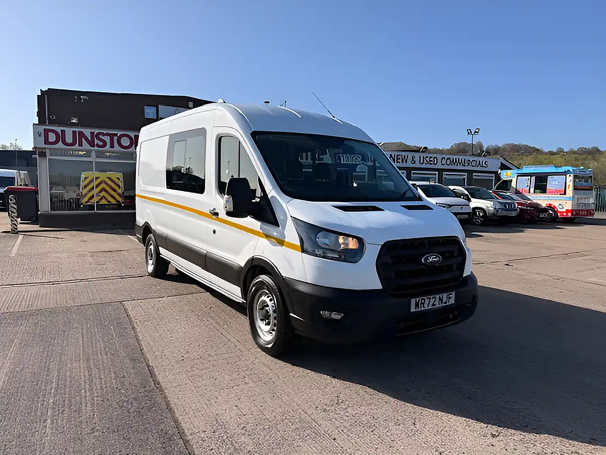 Used 2022 Ford Transit 350 Leader L3 H2 Welfare Unit White - Front View