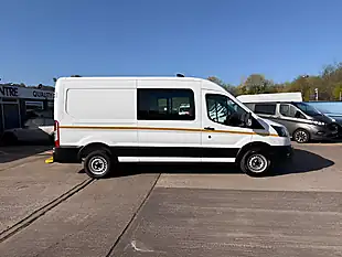 Used 2022 Ford Transit 350 Leader L3 H2 Welfare Unit White - Interior and Exterior details 2