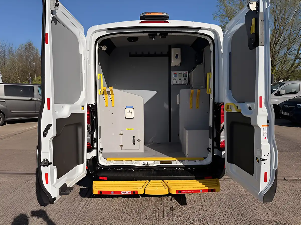 Used 2022 Ford Transit 350 Leader L3 H2 Welfare Unit White - Interior and Exterior details 7