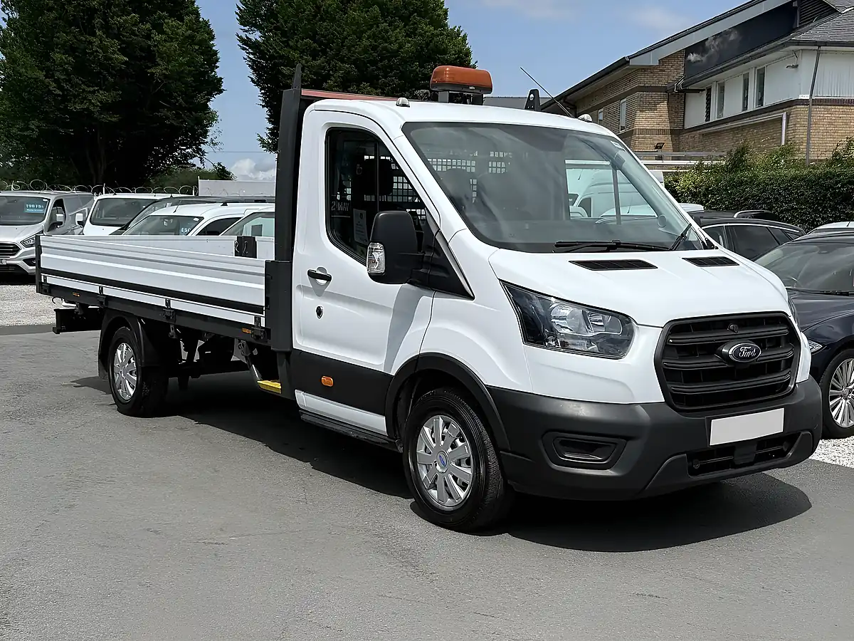 Used 2022 Ford Transit 350 Leader L4 Dropside Frozen White (solid Colour) - Interior and Exterior details 6