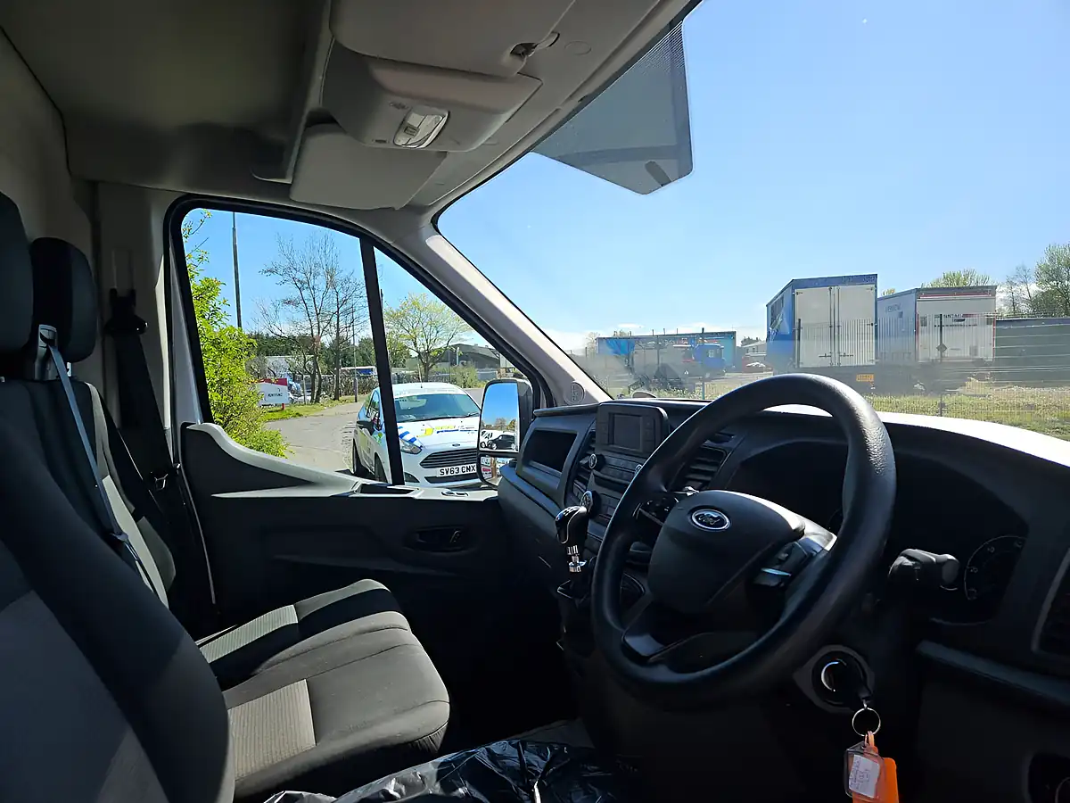 Used 2022 Ford Transit 350 Leader L4H3 Jumbo Frozen White - Interior and Exterior details 12