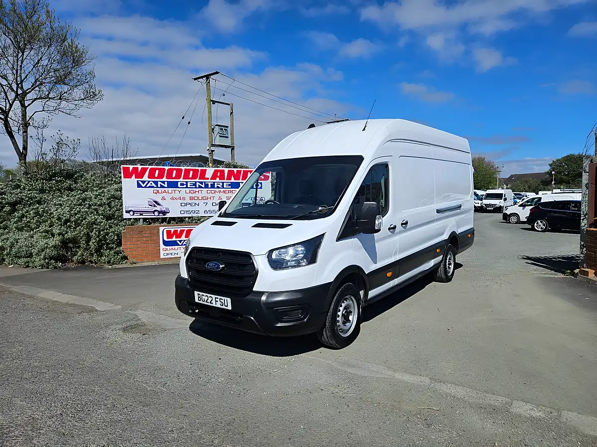 Used 2022 Ford Transit 350 Leader L4H3 Jumbo Frozen White - Interior and Exterior details 4