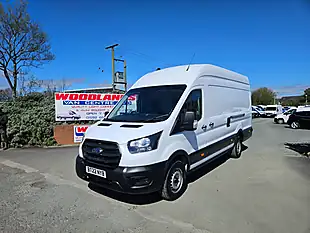 Used 2022 Ford Transit 350 Leader L4H3 Jumbo White - Interior and Exterior details 4