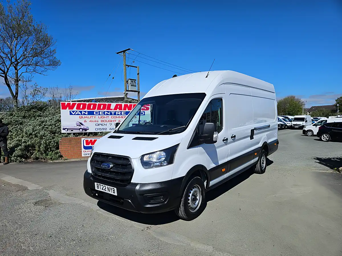 Used 2022 Ford Transit 350 Leader L4H3 Jumbo White - Interior and Exterior details 4