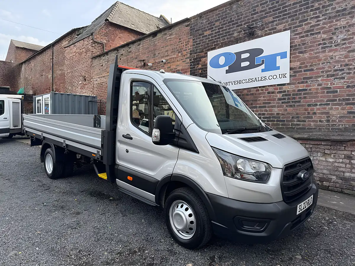 Used 2022 Ford Transit 350 Leader Silver - Front View