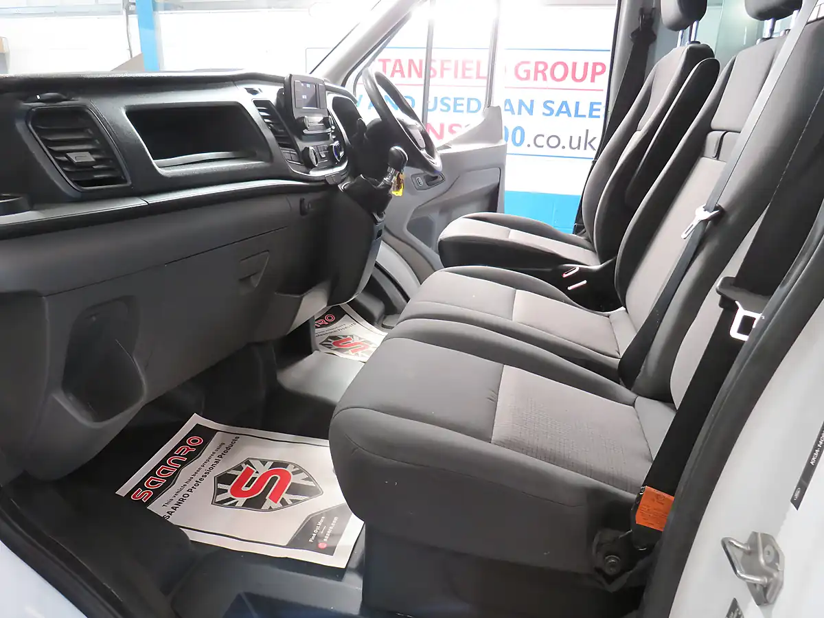 Used 2022 Ford Transit 350 Leader Single Cab Tipper White - Interior and Exterior details 14
