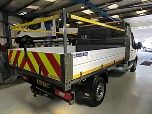 Used 2022 Ford Transit 350 Leader Single Cab Tipper White - Interior and Exterior details 3