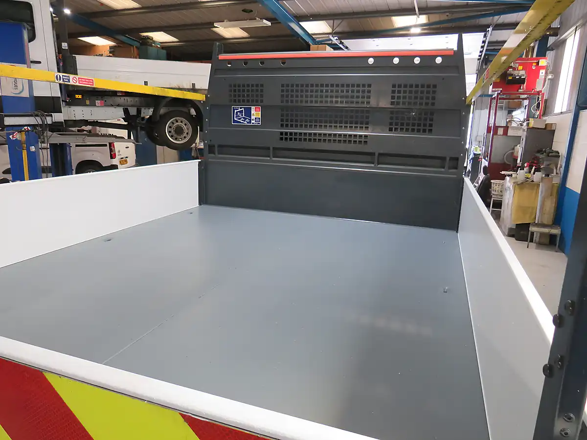 Used 2022 Ford Transit 350 Leader Single Cab Tipper White - Interior and Exterior details 6