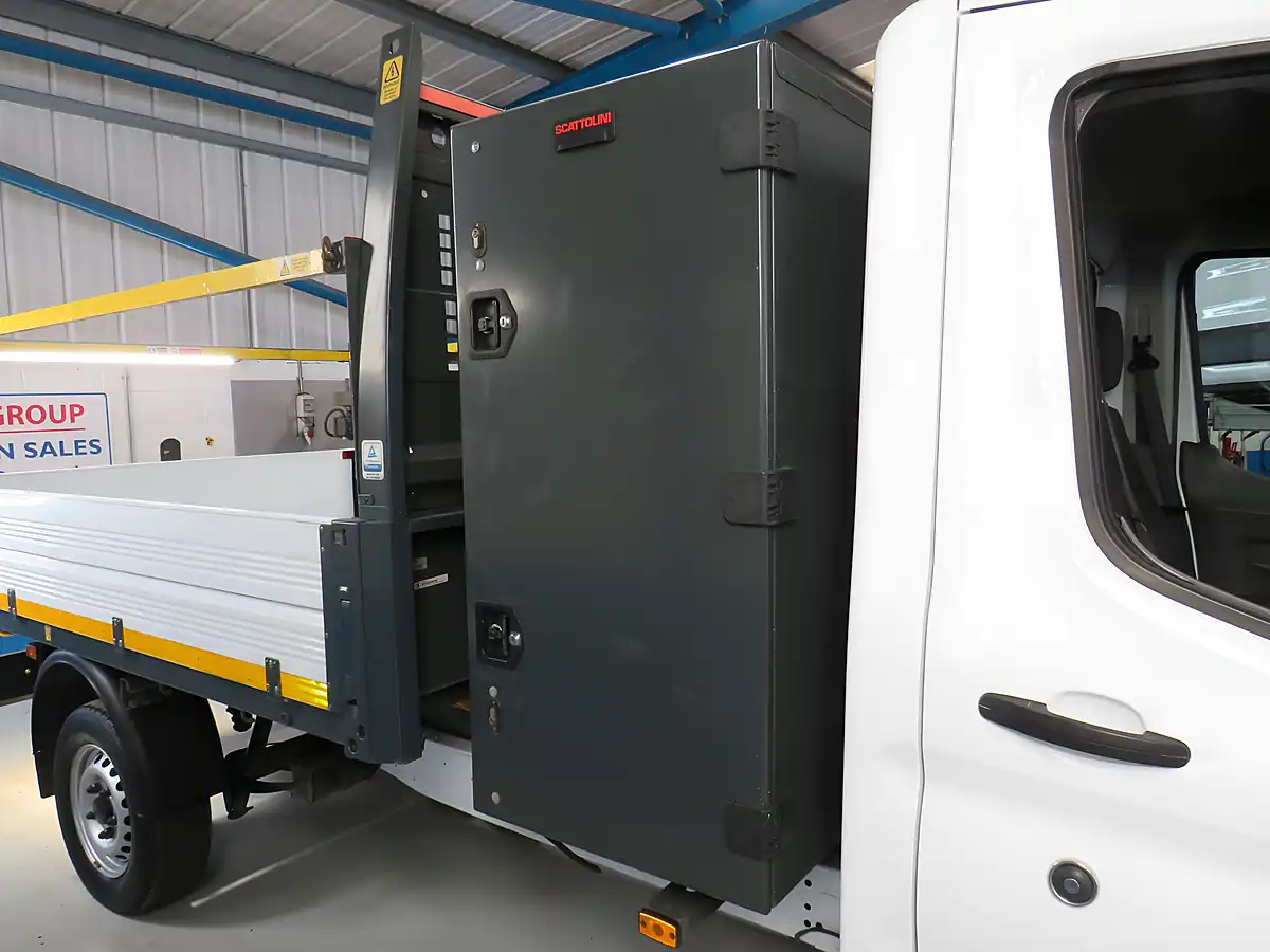 Used 2022 Ford Transit 350 Leader Single Cab Tipper White - Interior and Exterior details 8