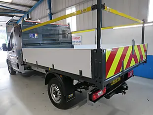 Used 2022 Ford Transit 350 Leader Single Cab Tipper White - Interior and Exterior details 4