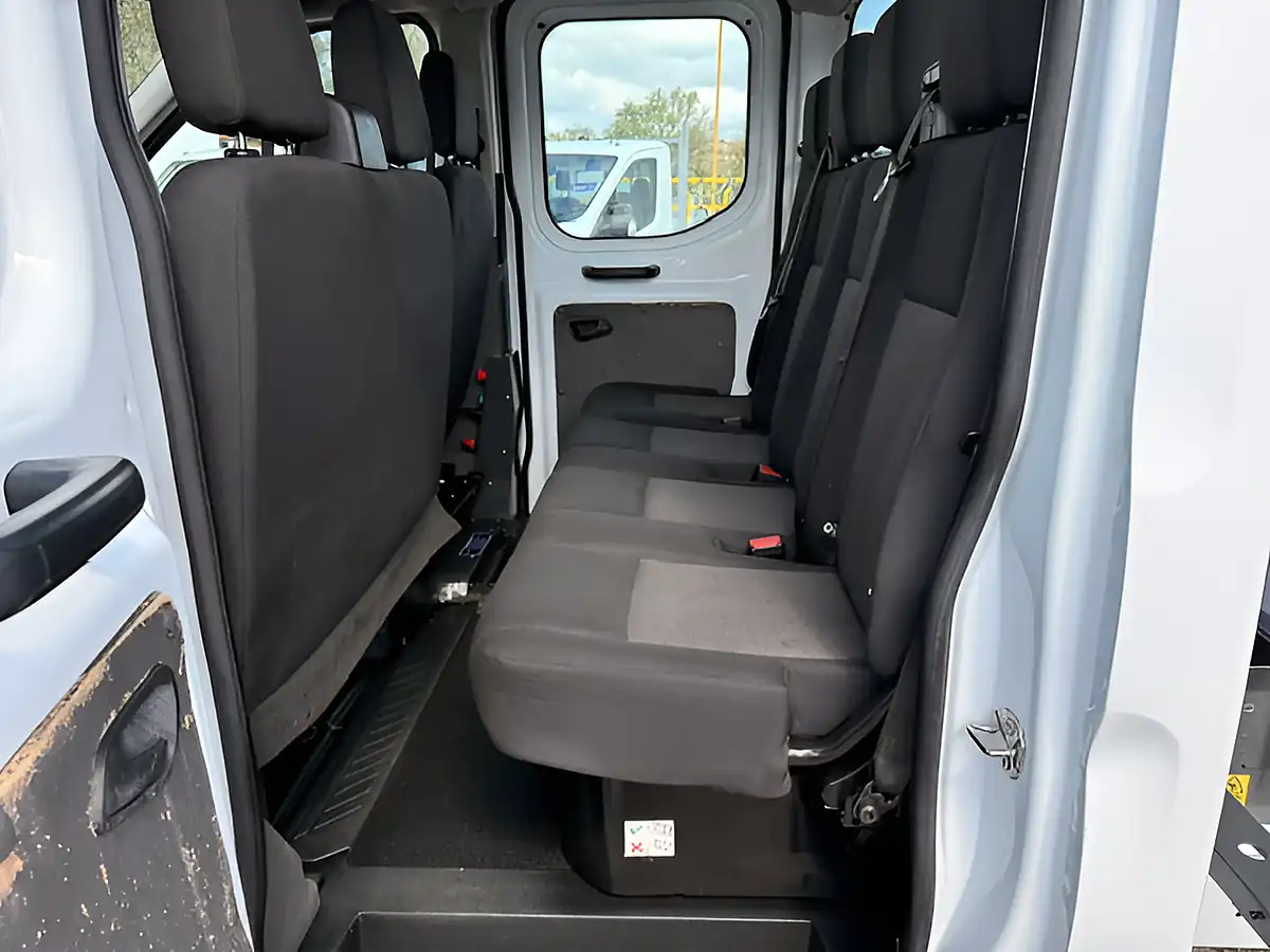 Used 2022 Ford Transit 350 Leader Tipper Double Cab L3 White - Interior and Exterior details 16