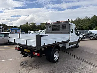 Used 2022 Ford Transit 350 Leader Tipper Double Cab L3 White - Interior and Exterior details 3