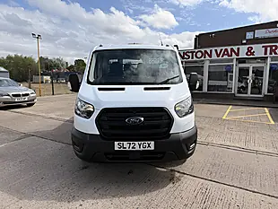 Used 2022 Ford Transit 350 Leader Tipper Double Cab L3 White - Interior and Exterior details 9