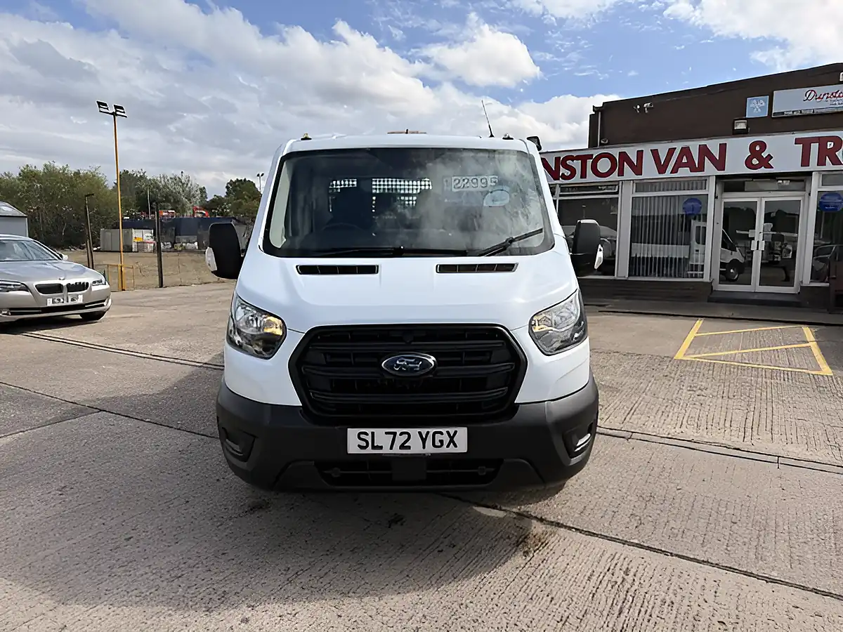 Used 2022 Ford Transit 350 Leader Tipper Double Cab L3 White - Interior and Exterior details 9