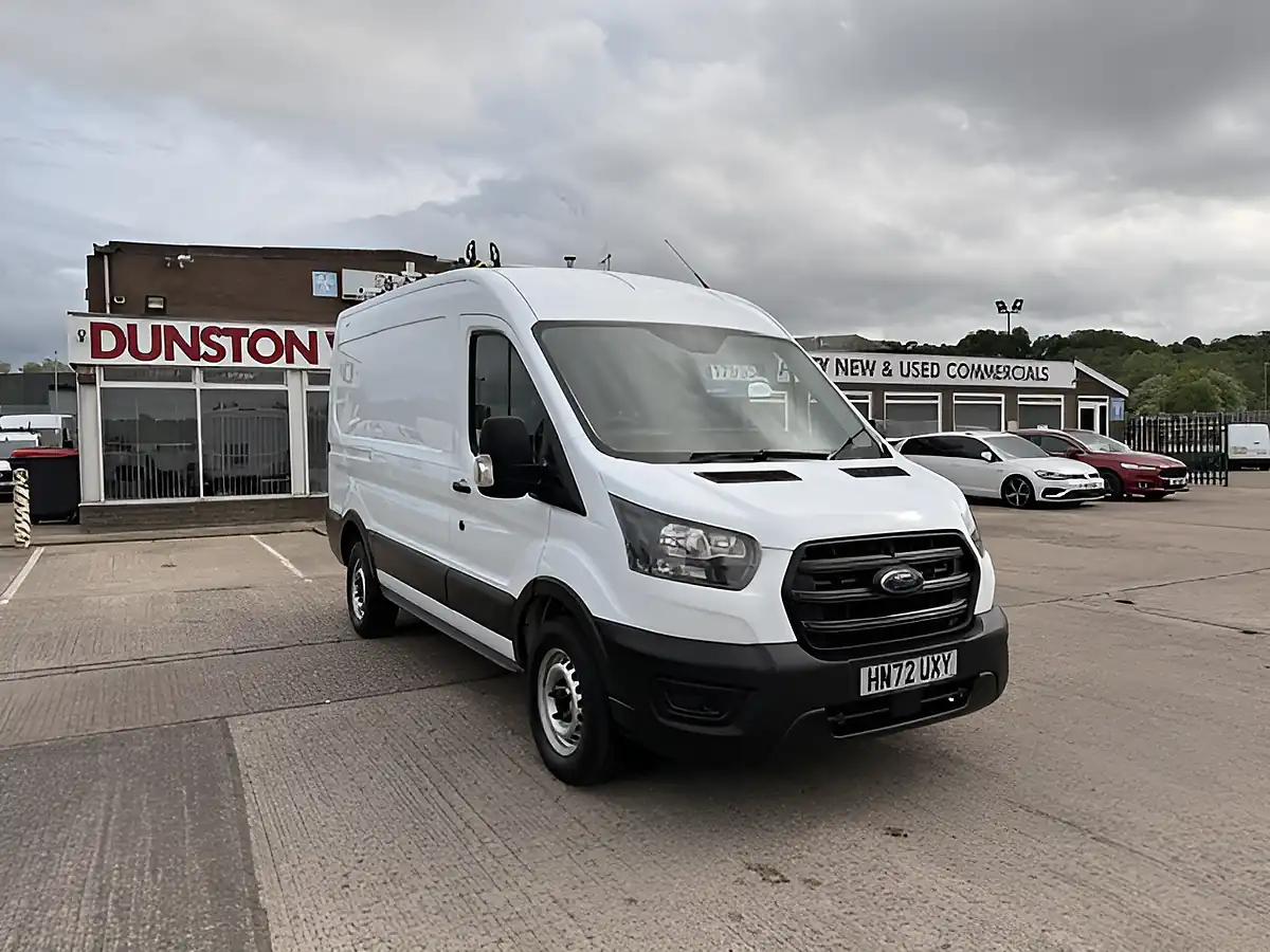 Used 2022 Ford Transit 350 Leader White - Front View