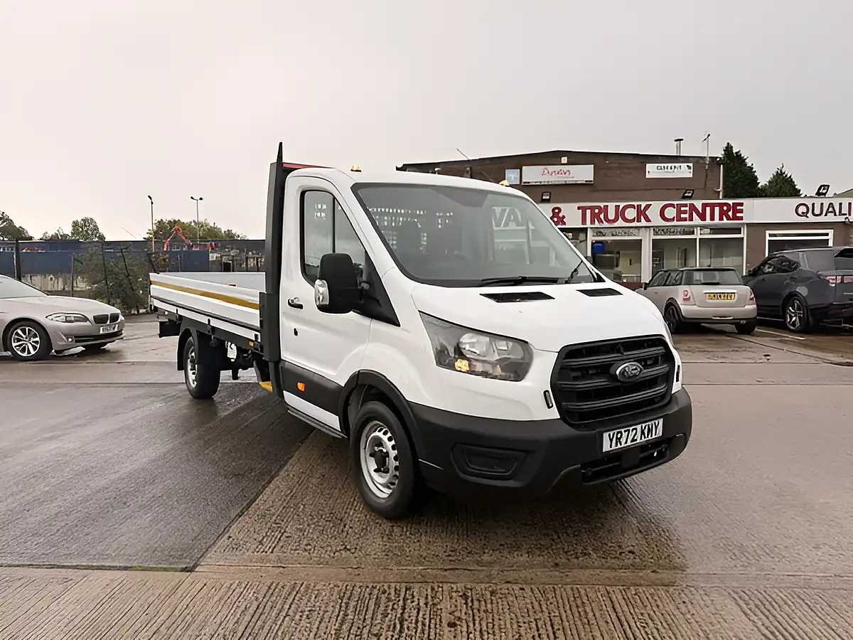 Used 2022 Ford Transit 350 Leader White - Front View