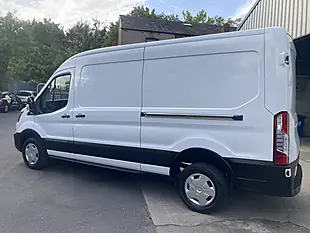 Used 2022 Ford Transit 350 Long Wheel Base Medium Roof L3 H2 Leader P/V White - Interior and Exterior details 3