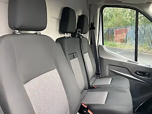 Used 2022 Ford Transit 350 Long Wheel Base Medium Roof L3 H2 Leader P/V White - Interior and Exterior details 7