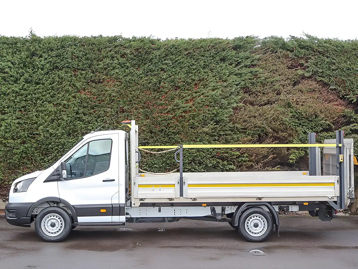 Used 2022 Ford Transit 350 RWD L4 Dropside White - Interior and Exterior details 13