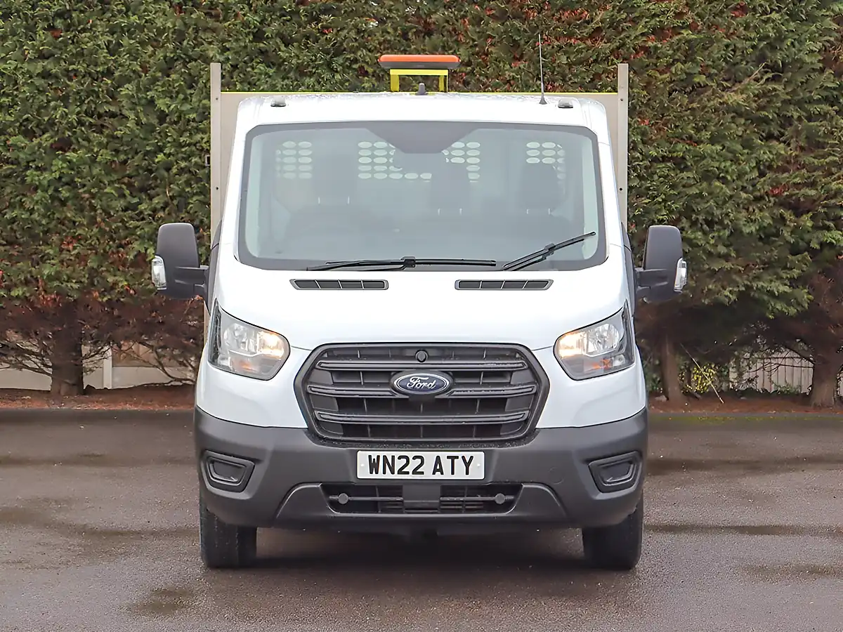 Used 2022 Ford Transit 350 RWD L4 Dropside White - Interior and Exterior details 3