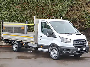 Used 2022 Ford Transit 350 RWD L4 Dropside White - Interior and Exterior details 4