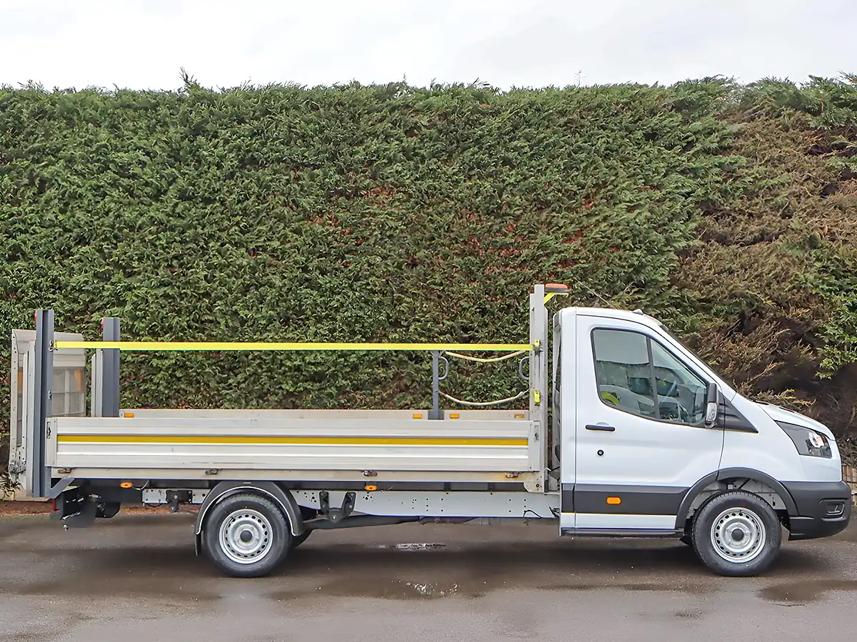 Used 2022 Ford Transit 350 RWD L4 Dropside White - Interior and Exterior details 5
