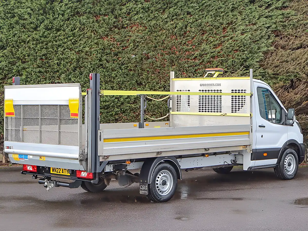 Used 2022 Ford Transit 350 RWD L4 Dropside White - Interior and Exterior details 7