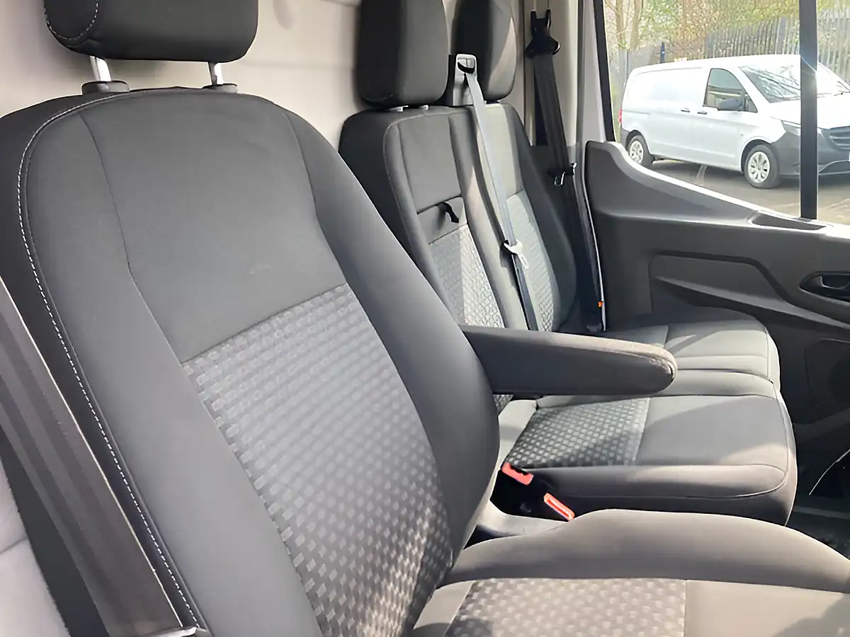 Used 2022 Ford Transit 350 Trend, Extra Long Wheelbase High Roof White - Interior and Exterior details 7