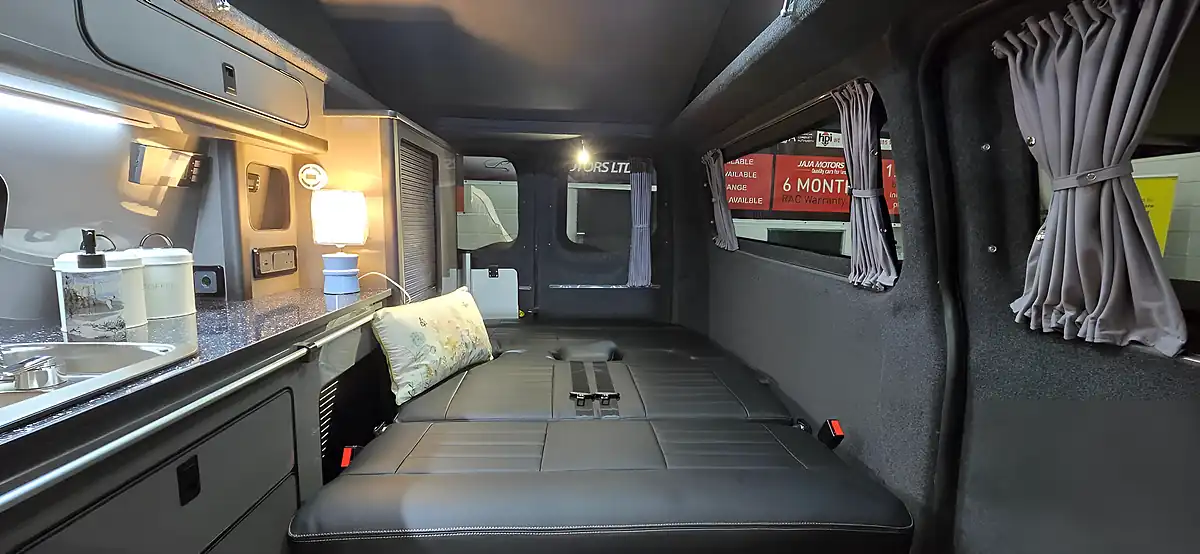 Used 2022 Ford Transit Campervan Black - Interior and Exterior details 10