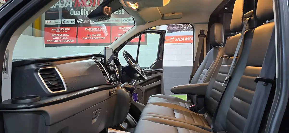 Used 2022 Ford Transit Campervan Black - Interior and Exterior details 13