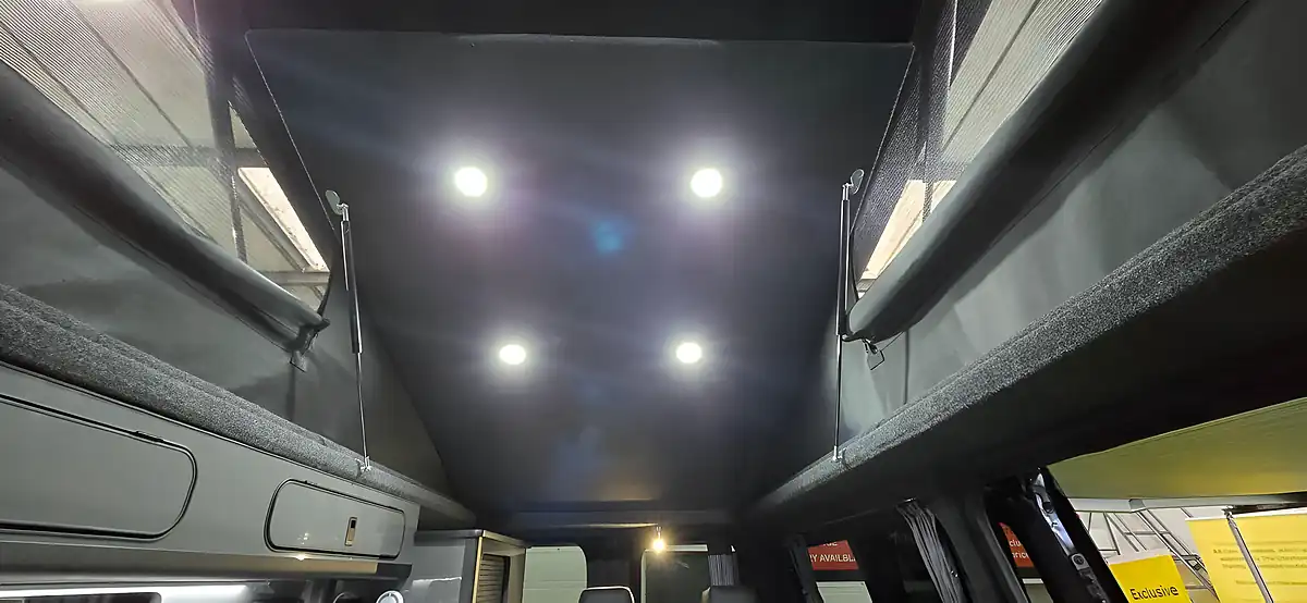 Used 2022 Ford Transit Campervan Black - Interior and Exterior details 14