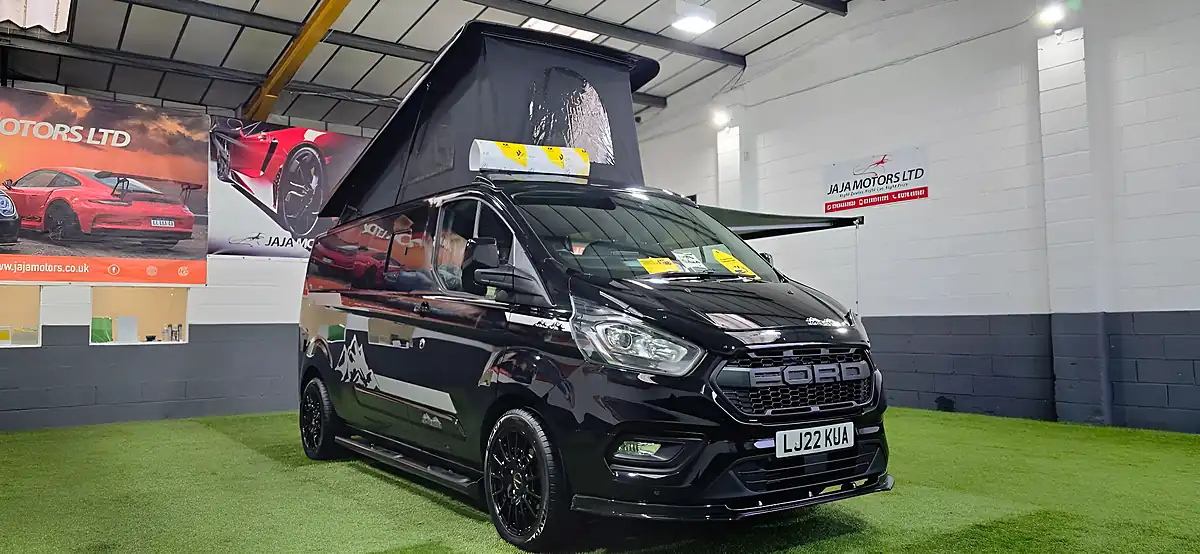 Used 2022 Ford Transit Campervan Black - Interior and Exterior details 18