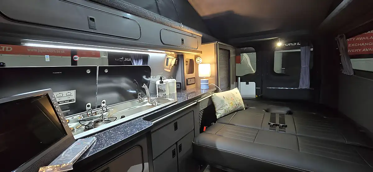 Used 2022 Ford Transit Campervan Black - Interior and Exterior details 19