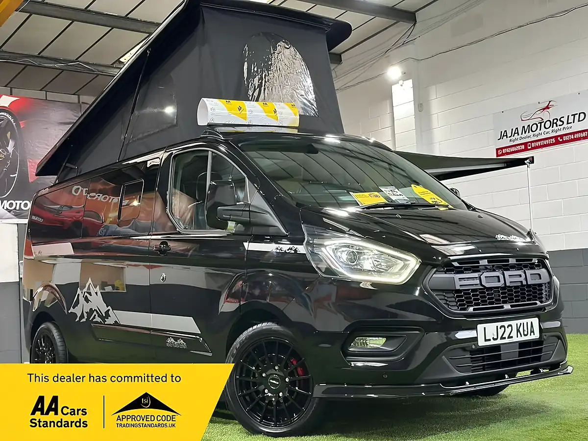 Used 2022 Ford Transit Campervan Black - Interior and Exterior details 3