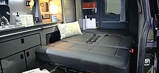 Used 2022 Ford Transit Campervan Black - Interior and Exterior details 9