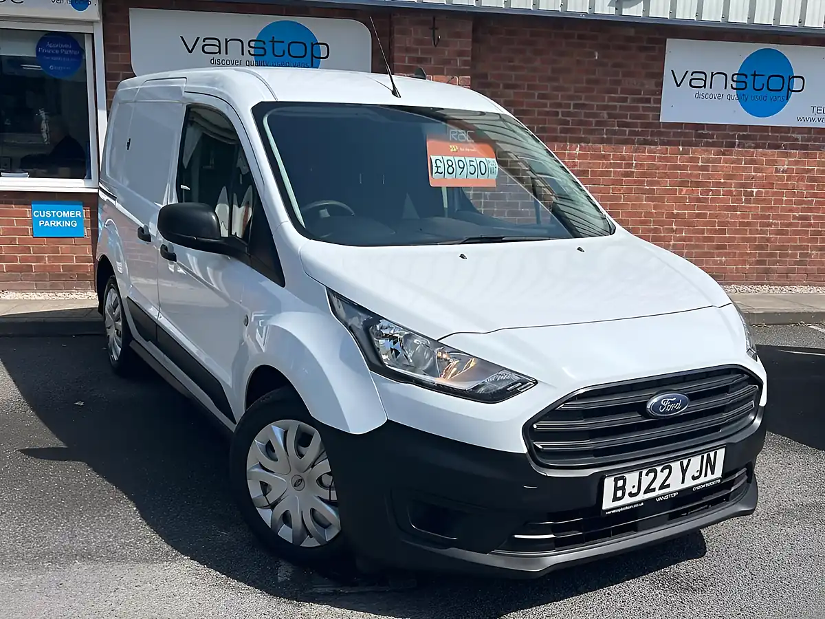 Used 2022 Ford Transit Connect Leader White - Front View