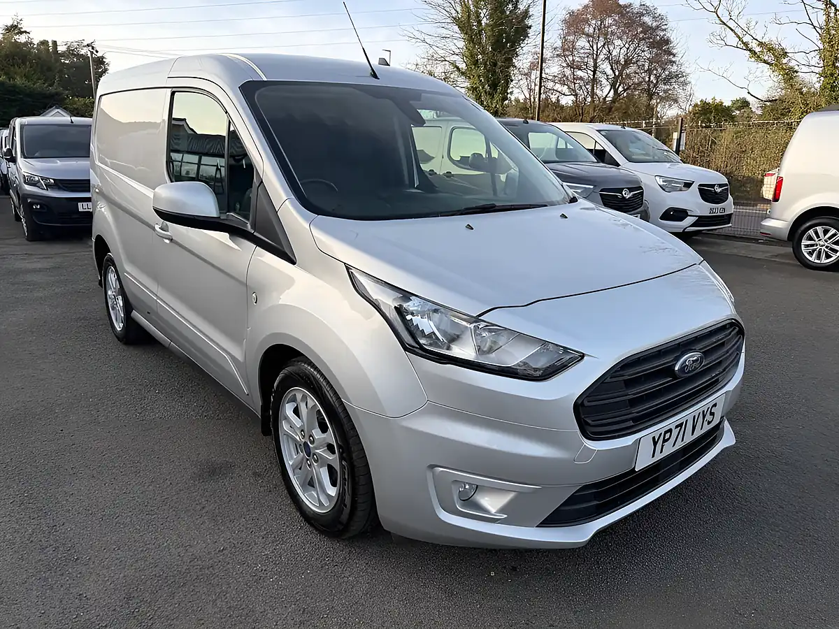 Used 2022 Ford Transit Connect Limited Moondust Silver - Interior and Exterior details 11