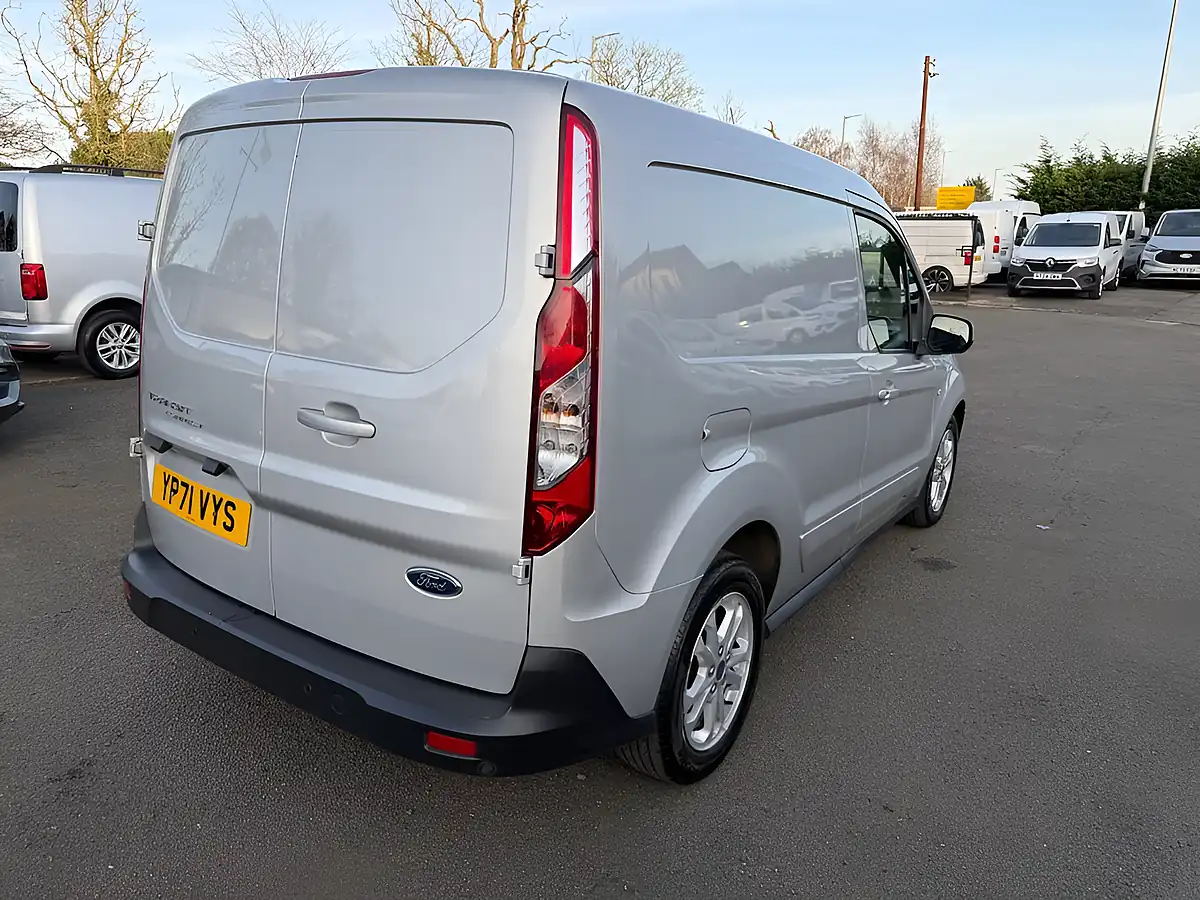 Used 2022 Ford Transit Connect Limited Moondust Silver - Interior and Exterior details 2