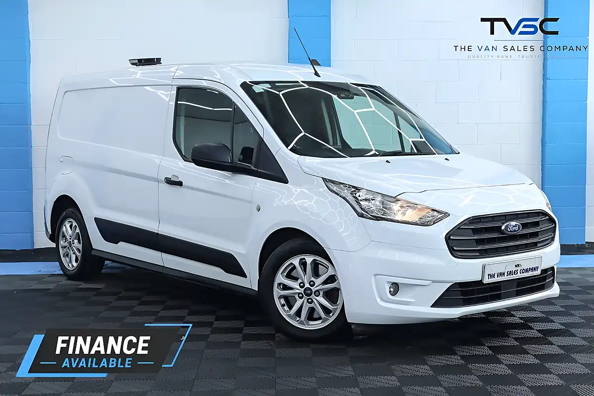 Used 2022 Ford Transit Connect Trend White - Front View