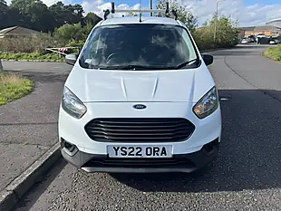 Used 2022 Ford Transit Courier Leader Panel Van White - Interior and Exterior details 2