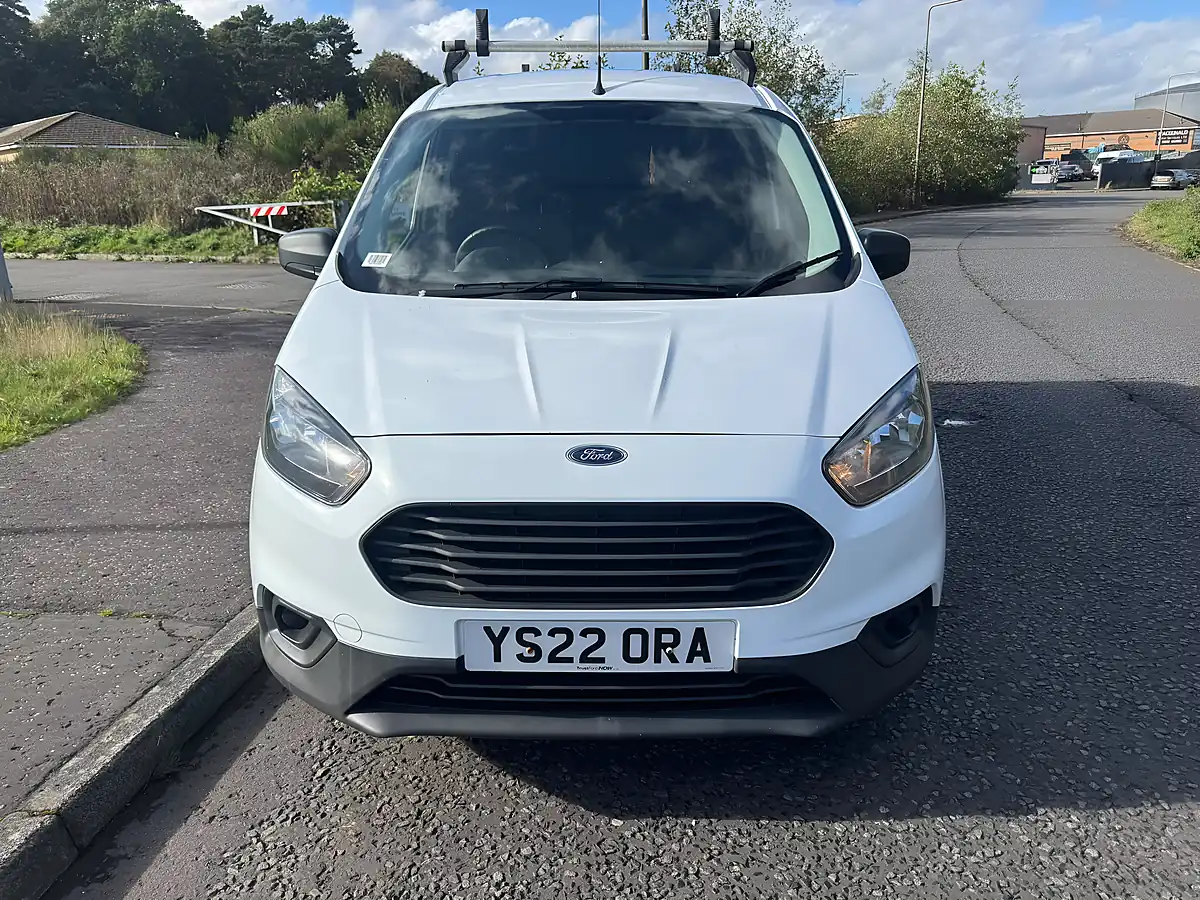 Used 2022 Ford Transit Courier Leader Panel Van White - Interior and Exterior details 2