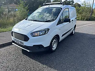 Used 2022 Ford Transit Courier Leader Panel Van White - Interior and Exterior details 3