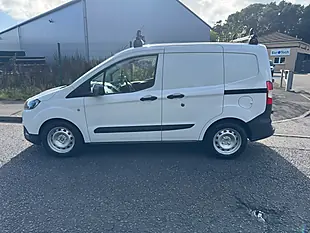 Used 2022 Ford Transit Courier Leader Panel Van White - Interior and Exterior details 4