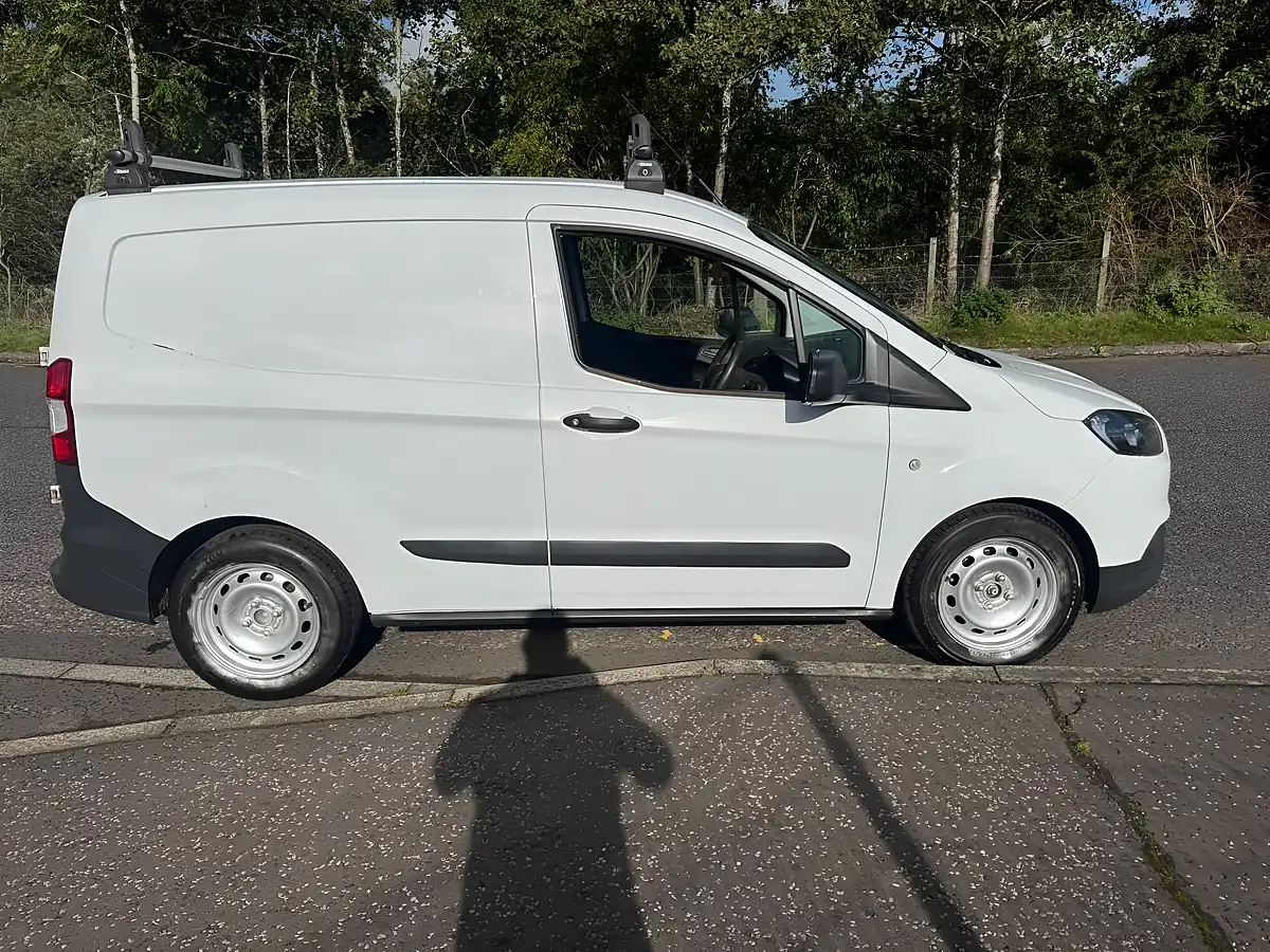 Used 2022 Ford Transit Courier Leader Panel Van White - Interior and Exterior details 5
